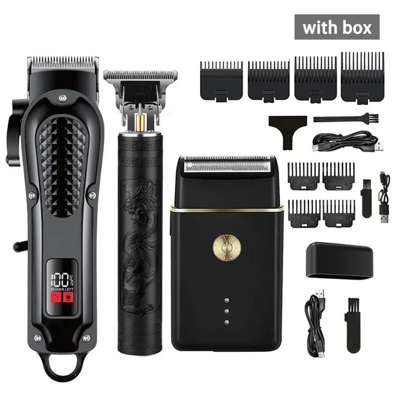 Maquininhas Profissionais de Cabelo e Barba - Beardure (KIT)