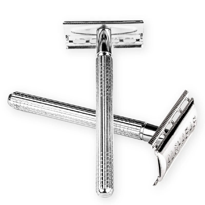 Aparelho de Barbear Clássico ALSHABAB – Dupla Ação